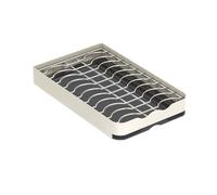 ZiStarlilife 1 Stainless Steel Retractable Pull Out Dish Rack with Automatic Draining and Large Capacity for Kitchen Cabinets and Countertops, for ideal for Home Cooking Space Organization(bottle