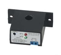 ZiStarlilife 1 x Normally Open AC Current Sensing Switch 02-30A Self-Powered with LED for Motor Overload Protection and Auto Control System Black ABS 65x25x47mm