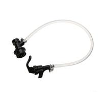 ZiStarlilife 2-Pack Clear Beer Line Tool Set with Picnic Tap and Ball Lock for Cornelius Homebrew Kegs, PVC Tubing in 20'' and 40'' Lengths, for IDEAL for Beer or for SODA Brewing at Home(40in)