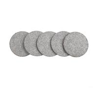 ZiStarlilife 2 Pack Combustion Chamber Filter Felt for Webasto 5000 Parking Heater, Iron Chromium Aluminum Atomizing Mesh, 40x40x3mm Diesel Burner Part for Winter Camping(5PCS)