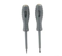 ZiStarlilife 2-Pack Digital Voltage Tester Pen With Slotted/Cross Tip, LED Live/Neutral Indicator, Non-Contact AC Detection & Line Breakpoint Search For Electrical Wiring