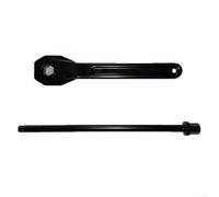 ZiStarlilife 2 Pack Metal Spare Wheel Wrench Removal Tool Tire Jack Handle, for Mercedes for Vito W639 W447 Vehicle 2005-2022 A4145810049 Black