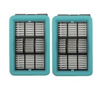 ZiStarlilife 2 Pack Roller Brush and Filter Replacement for Bissell for crosswave HF2 3845N 3831 Floor Scrubber, High Efficiency Cleaning Accessory for Home Hard Floors(filter)