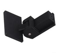 ZiStarlilife 2-Pack Turntable Dust Cover Hinges Compatible with Vinyl Record Player Cabinet Lightweight Black 3.8x2.3cm Sturdy Installation Smooth Movement for Music Listening Room(2)