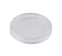ZiStarlilife 25Mm Coin Capsules, 100-Pack Clear Hard Plastic Holders With Storage Box For Gold Silver Copper Commemorative Coins, Safe Display And Organization Case