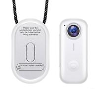 ZiStarlilife 2K Portable Magnetic Action Camera with Type-C Charging and Motion Detection, Wearable for MINI Body Cam for Pet Walking, Travel and Work, Black(White)