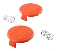 ZiStarlilife 2Pc Spool Cover Cap For Blackdecker Gh400 Glc120 St5530 Cst1000 Gl30 String Trimmer, High Abs Material Replacement Part For Garden Lawn Care