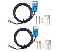 ZiStarlilife 2PCS Inductive Proximity Sensor Switches SN04-N NPN NO, 4Mm Detection Distance 10-30V DC, For Machine Tools Industrial Automation Control Systems