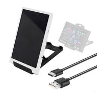 ZiStarlilife 3.5 Inch IPS Secondary Screen Mini Computer Monitor Type C USB Digital Display, For CPU GPU For RAM Temperature Time Weather Data Real-Time System Monitoring