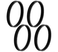 ZiStarlilife 4 Pack Replacement Vacuum Belts 153-3Gt-7 For Shark Az2002 Az2000 Az2000W Hz2002 La502 Upright Cleaners, Flexible Rubber Belt For Home Floor(4PCS)