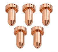 ZiStarlilife 5 Pack 9-8253 Copper Plasma Cutting Tips 120 Amp Stand Off Consumables Compatible With Thermal Dynamics For SL60 Torch