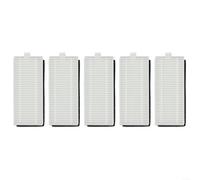 ZiStarlilife 5Pcs Replacement Filter Kit For Ropvacnic A1 Robot Vacuum Cleaner, High Efficiency Dust Capture Accessories For Home Daily Cleaning, White Filter