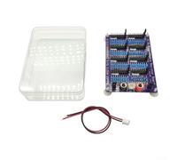 ZiStarlilife 8 Segment Programmable Resistor Board, 0.1-9.9999999 MOhm Metal Film Resistance Test Kit, With Low Temperature Drift, For Multimeter Calibration(0.1Ω-9.9999999 MΩ)