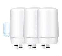 ZiStarlilife Activated Carbon Water Filter, Faucet Purifier Replacement Cartridge, Reduces Sediment For Better Taste, Food-Grade Plastic, Standard Fit For Most Taps, for IDEAL(3PCS)