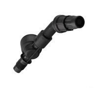 ZiStarlilife Adjustable Spray Nozzle With Valve, 1/4" Thread Fan Shape Cone Spare Part For Weedkiller Sprayer Lance, Fits 3L 5L 8L Backpack Sprayers For Agriculture Forestry(Black With Valve)