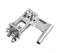 ZiStarlilife Aluminum RC Boat Strut 4mm Shaft Assembly Mount Adjustable Cable Bracket for Remote Control Electric Yacht Ship Model DIY Parts 45.5mm Width