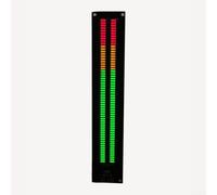ZiStarlilife AS60 LED Digital Music Spectrum Audio Sound Level Display VU Meter Analyzer, With 7 Display Modes, Dual Channel Design, 60-Segment Level Volume Indicator