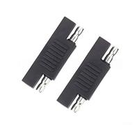 ZiStarlilife Battery Adapter SAE Polarity Reverse Battery Connector Solar Panel Extension Cable Adapter With Quick Disconnect for Vehicle Charging System(2 Pcs)
