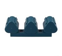 ZiStarlilife Battery Holder Wall Mount Bracket for Bosch 108V and 12V Li-ion Tool Batteries with Screws, 3-in-1 Storage Organizer for Workshop or Garage(blue.)