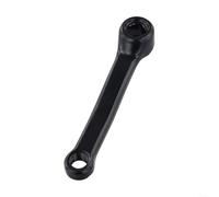 ZiStarlilife Bike Crank Arms Set 127mm Indoor Exercise Bike Crank Iron Square Hole Bicycle Replacement Parts Left Right Pedal Connector With 9/16-20 Thread(right crank)
