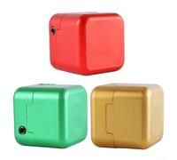 ZiStarlilife Billiards Chalk Holder Magnetic Clip Made Of Aluminum Alloy For Easy Access, Light Weight And Rust-free, For Chalks 3 * 3 * 3cm, Anti Moisture And Damage(Red)