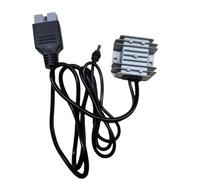 Zistarlilife Boost Converter 12V/24V To 30V 3.5A With Dc Connector Ip68 Waterproof Dustproof Shockproof High Efficiency Over 95% Conversion For For Starlink Rv Yacht(1m)