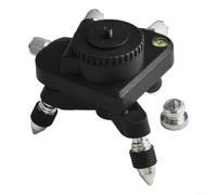ZiStarlilife Bracket Lasers Level Adapter Surveying Level Mount Stand Detachable Three Feet Bracket with Dual Thread Interface Adapter for Construction Tools
