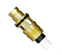 ZiStarlilife Brass Flow Turbine Cartridge Brass 8.4cm Water Flow Switch Compatible With for Ariston And Main Four Heating Systems For Accurate Monitoring(10L)