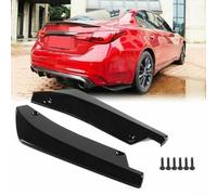 ZiStarlilife Bumper Tow Hook Cover, ABS Front Rear Lip Diffuser For BMW X5, Waterproof OE Standard Replacement, Carbon Fiber Style For Off-Road Protection(Black)