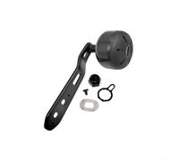 ZiStarlilife Carbon Fiber Power Handle For Daiwa Tatula, For Abu Baitcasting Reel, Extended Single Rocker Arm 110Mm, Upgraded Grip Knob For Fishing Tackle Repair