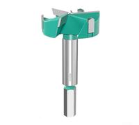 ZiStarlilife Carbon Steel Woodworking Drill Bit Set 16-60mm 3-Edge Hinge Boring Hole Opener Cutter With Hex Shank For Wood Plywood Plastic(40mm)