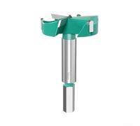 ZiStarlilife Carbon Steel Woodworking Drill Bit Set 16-60mm 3-Edge Hinge Boring Hole Opener Cutter With Hex Shank For Wood Plywood Plastic(50mm)