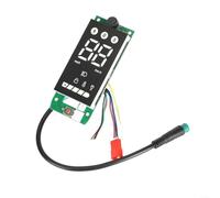 ZiStarlilife Dashboard Display For Xiaomi 4 Lite 2Nd Gen Electric Scooter, ABS Waterproof Instrument Panel With Turn Signal Switch, Real-Time Speed Power Monitor Replacement