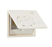 ZiStarlilife Decorative Electric Meter Box Cover, 45X35cm Flip Top Weak Current Distribution Box, Hole-Free Wall Art For Living Room Home Office(C)