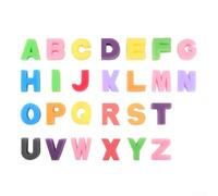 ZiStarlilife Early Learning Sponge Stamp Set with All 26 Letters to Support Multisensory Letter Recognition Practice
