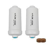 ZiStarlilife For Berkey PF-2 Compatible Water Filter Cartridges 2 Pack, Coconut Shell Activated Carbon Defluoridation Replacement For Clean Drinking Water At Home And Office