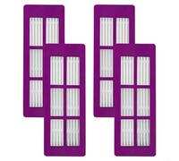 ZiStarlilife for EUREKA J15 Max Ultra Self-Emptying Robot Vacuum HEPA Filter Kit Replacement, Washable Filters Compatible with for Child-Friendly Homes, 2/4 Pack(4 PACK)