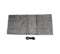 ZiStarlilife Gravity Chair Replacement Fabric 160X52cm With Ropes, Breathable Recliner Sling Cloth For Outdoor Camping Beach Garden Repair(Gray)