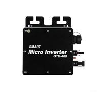 ZiStarlilife GTB-400 Smart- WiFi Solar Power Inverter 400W for MPPT- Grid Tie DC to AC Power Converter 20-50V Input Voltage Protection Aluminum Alloy Shell