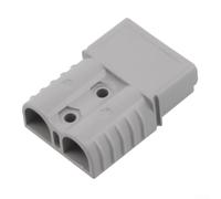 ZiStarlilife High Current for battery Connector 50A 120A 600V Quick Connect for Solar EV Winch - Copper Pin Waterproof Housing Industrial Grade(grey-120A)