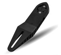 ZiStarlilife Integrated Aluminum Alloy Bicycle Handlebar Mount with Computer and Camera Holder, Compatible with for garmin and for bryton, 318mm to 254mm Clamp Size, Black, for Road and Mountain