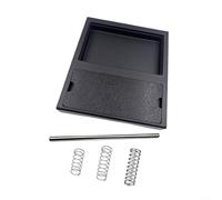 ZiStarlilife Low Profile Drip Tray Kit With OPV Spring For Gaggia Classic Pro RI9403 RI9480 RI9380, Heat-Resistant ABS Plastic For Balanced Espresso Shots(5-piece set)