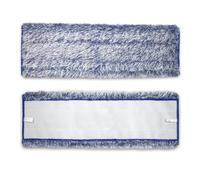 ZiStarlilife Microfiber Dusting Pad Reusable Mop Head Replacement For Hardwood Floor Cleaning, With Electrostatic Design, 18.31x5.51 Inch 2 Pack