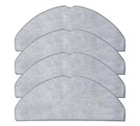 ZiStarlilife Mop Cloths Cleaning Pad Mopping Clothes Replacement Set for ILIFE A30 Pro Self Emptying Robot Vacuum Cleaner Microfibers Cleaning Pads Spare Parts(4 PACK)