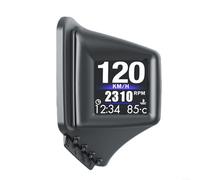 ZiStarlilife OBD2 GPS Multi-Function Head Up Display Car On-Board Computer With Eight Interfaces Showing Speed RPM Voltage Water Temperature Flexible A-Pillar Or Dashboard Installation