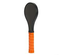 ZiStarlilife Pickleball Training Paddle With Carbon Fiber Face And Anti-Slip Grip, Sweet Spot Practice Racket For Beginners And Advanced Players, Indoor Or Outdoor Accuracy(Brown)