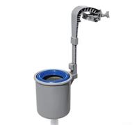 ZiStarlilife Pool Surfaces Skimmer Wall Mounted Swimming Pool Cleaner Automatic Debris Collector, With Adjustable Head, For Water Circulation Blue