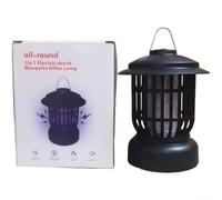 ZiStarlilife Portable UV Fly Killer Lamp, 2000V Electric With 2000MAh Rechargeable, 360° Protection For Camping, Outdoor, Indoor Use,(2)