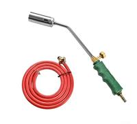 ZiStarlilife Professional Butane Torch Heating Burner Single Switch Flamethrower with Stainless Steel Nozzle and Copper Switch for Outdoor Cooking 40cm(Type 30)