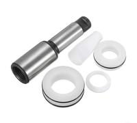 ZiStarlilife Repair Kit for Piston Rod 704-551 with Seal Ring 704-586 Compatible with Airless Sprayer 440 540 640 Series Metal Rubber Gray White Home Garden Tool Use(A)